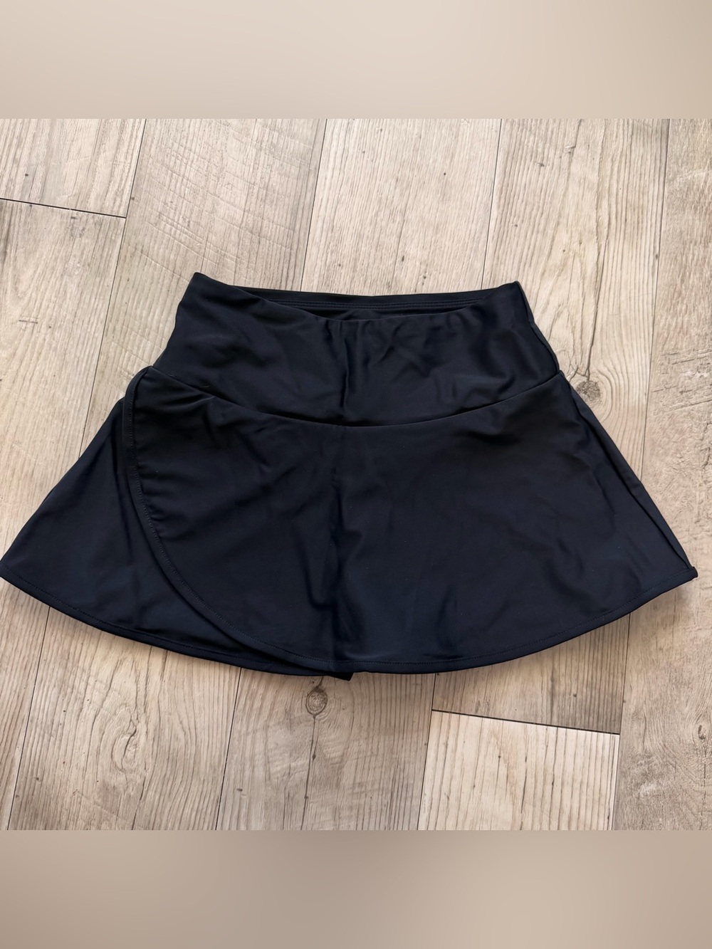 Black Purli tennis skirt
